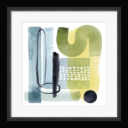 Framed Refractions III Print