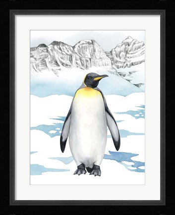 Framed Arctic Animal I Print