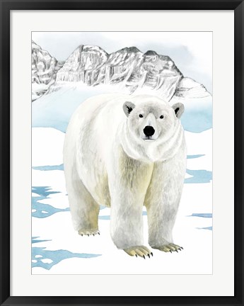 Framed Arctic Animal II Print