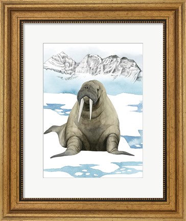 Framed Arctic Animal III Print