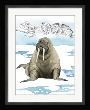 Framed Arctic Animal III Print