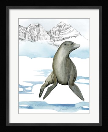 Framed Arctic Animal IV Print