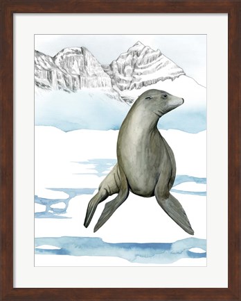 Framed Arctic Animal IV Print