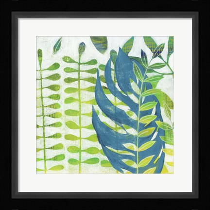 Framed Emerald Amazon II Print