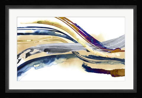 Framed Soundwaves I Print