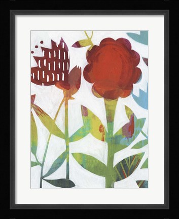 Framed Vibrancy I Print