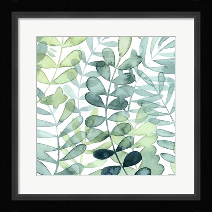 Framed Gossamer Palms I Print