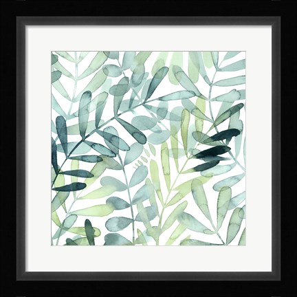 Framed Gossamer Palms II Print