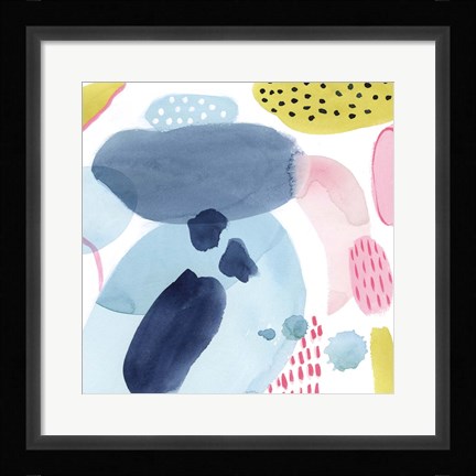 Framed Frolic Form IV Print