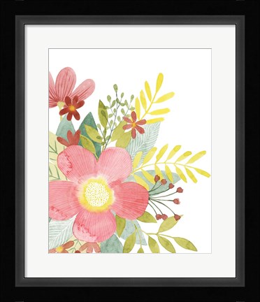 Framed Colossal Florals I Print