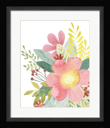 Framed Colossal Florals II Print