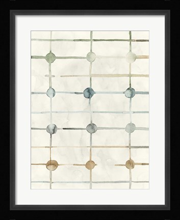 Framed Simple Connections I Print