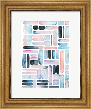 Framed Prisma Puzzle II Print