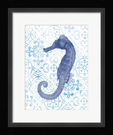 Framed Marine Morocco I Print