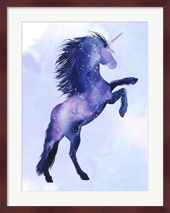 Framed Unicorn Universe  III Print