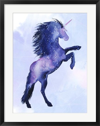 Framed Unicorn Universe  III Print