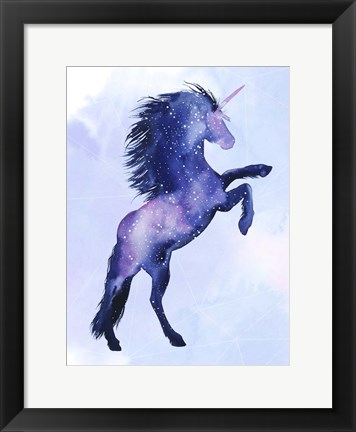 Framed Unicorn Universe  III Print