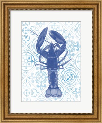 Framed Marine Morocco III Print