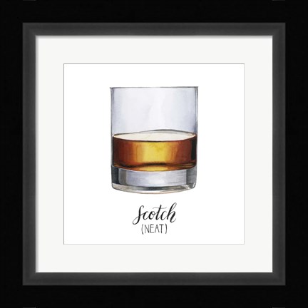 Framed Classic Happy Hour I Print