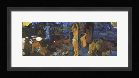 Framed Painting, 1897 Print