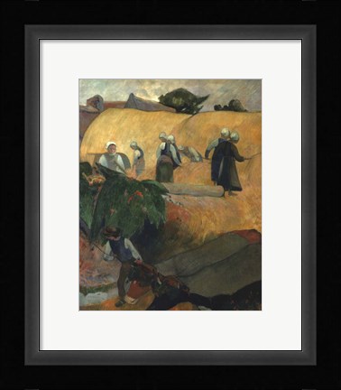 Framed Breton Women Print