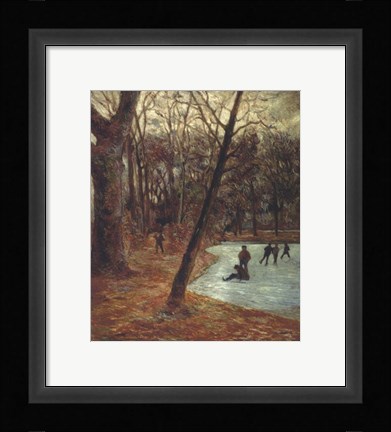 Framed Skaters, 1884-85 Print