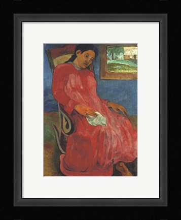 Framed Reverie, 1891 Print