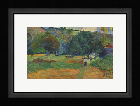 Framed Le Vallon, 1892 Print