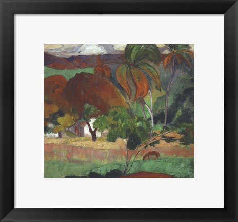 Framed Apatarao, 1893 Print