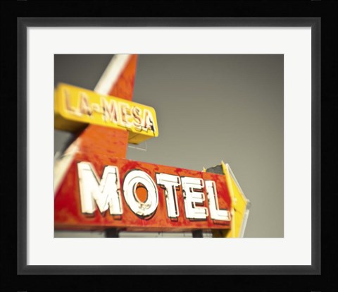 Framed Cafe Rock II Print