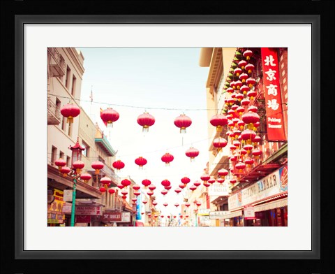 Framed Chinatown Afternoon I Print