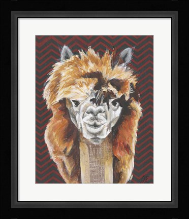 Framed Animal Patterns III Print