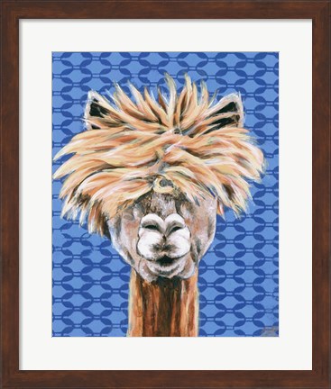 Framed Animal Patterns IV Print