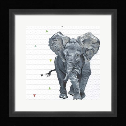 Framed Animal Baby III Print