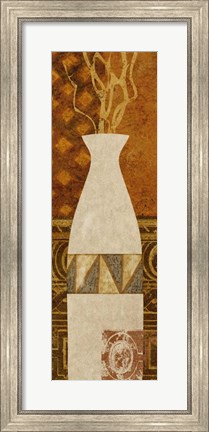 Framed Ethnic Vase II Print