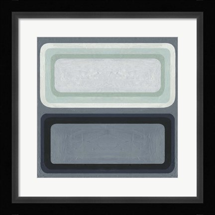 Framed Maritime Color Field II Print