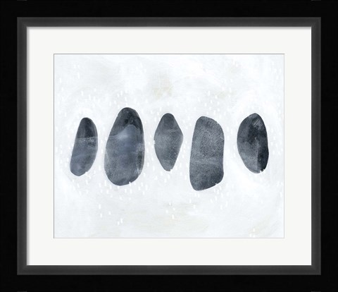 Framed Stone Collection II Print