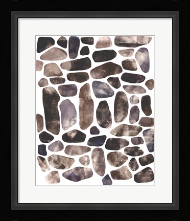 Framed Stepping Stones II Print