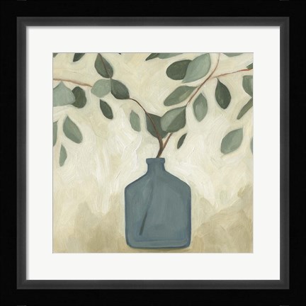 Framed Greenery Still Life IV Print