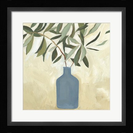 Framed Greenery Still Life V Print