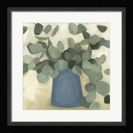 Framed Greenery Still Life VI Print
