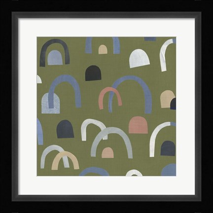 Framed Over the Rainbow I Print