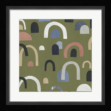 Framed Over the Rainbow II Print