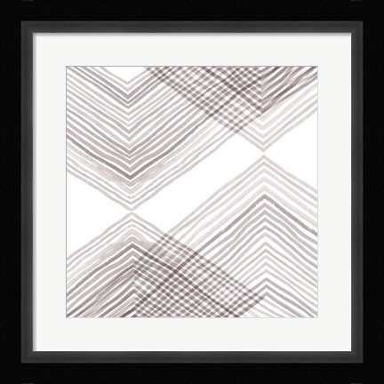 Framed Apogee Fade I Print