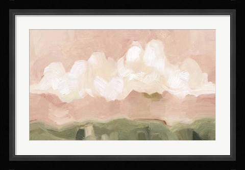 Framed Pink Haze Sunset II Print
