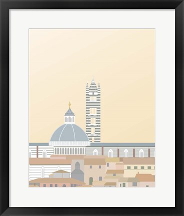Framed Travel Europe--Duomo di Siena Print