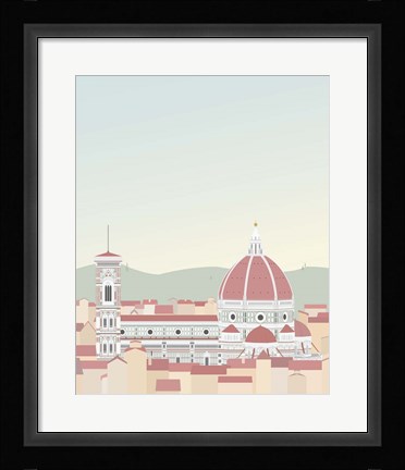 Framed Travel Europe--Firenze Print
