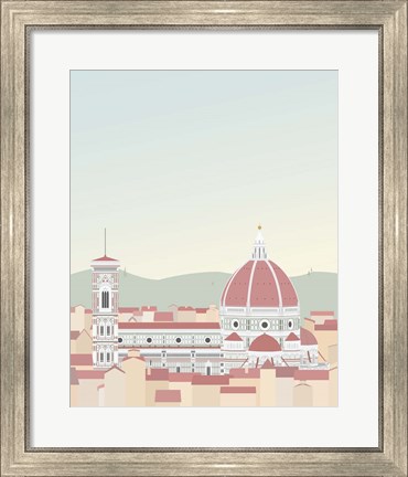 Framed Travel Europe--Firenze Print
