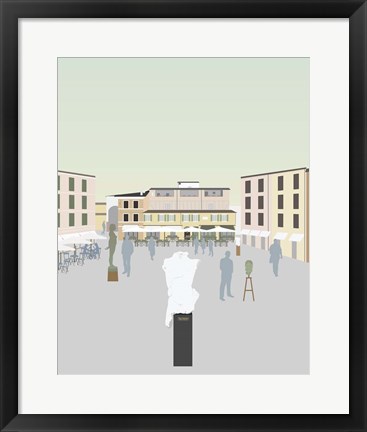 Framed Travel Europe--Pietrasanta Print
