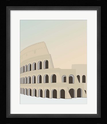 Framed Travel Europe--Rome Print